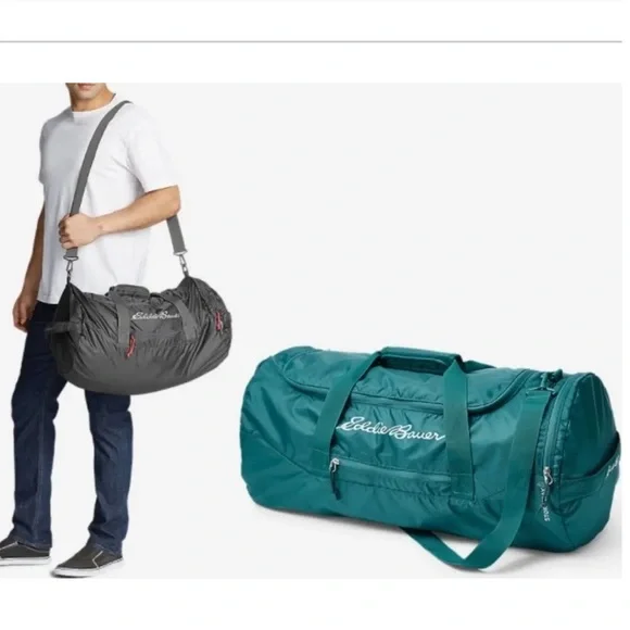 Eddie Bauer Bags Eddie Bauer Stowaway 45l Duffel Bag New